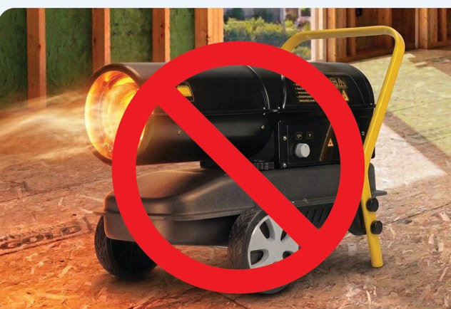Diesel heater — not recommended